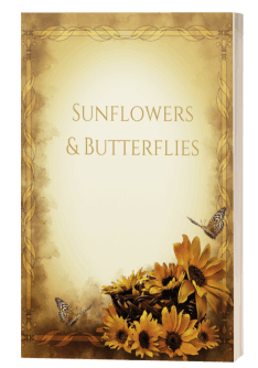 Sunflowers & Butterflies Notebook or Planner