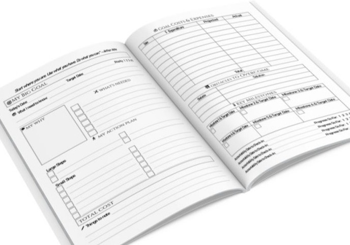 The Goal Planner & Tracker: Crush 45 Goals—In-Depth Planning for 5 Big Goals