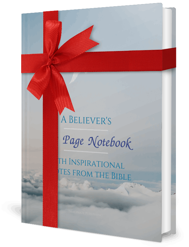 A Believer’s 200 Page Notebook With Inspirational Quotes From The Bible: A Keepsake Notebook For Christians  : 200 Page Notebook With Inspirational Quotes From The Bible
