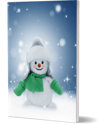 Christmas Snowman Composition Notebook
