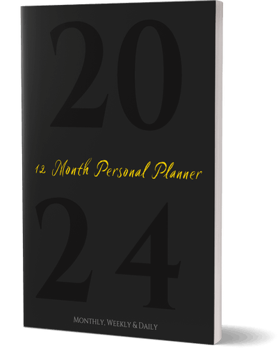 Black 2024 Planner Month at-a-glance with two-page spread monthly views Month at-a-glance with two-page spread monthly views   Week at-a-glance with two-page spread weekly views  Purple Flowers 2023 Monthly and Weekly Planner Purple Flowers 2023 Planner   Holiday & important dates plus notes pages  Full year in review plus contacts pages Full year in review plus contacts pages  A Stunning 2024 Monthly, Weekly & Daily Planner Designed with the Busy Woman in Mind
