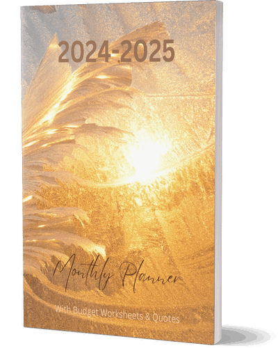 2024-2025 two year ultimate monthly planners