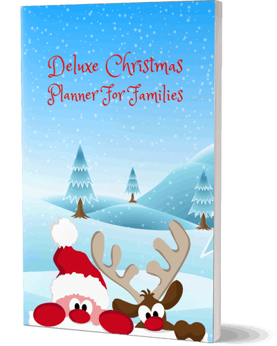 Deluxe Christmas Planner For Families: Ultimate Organizer With Shopping Lists, Gift & Menu Planners, Greeting Card Tracker, Budgets & More!