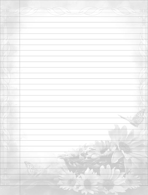 Beautifully, lightly watermarked pages with the Sunflowers on the front cover