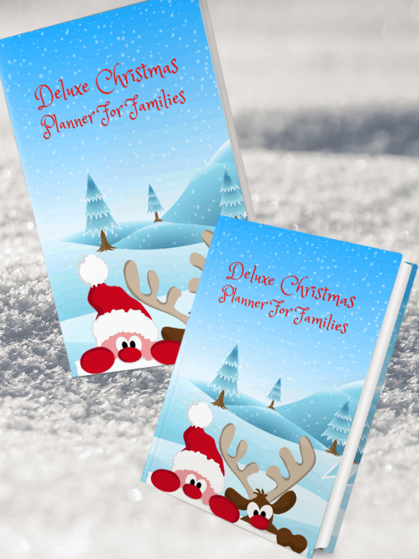 Deluxe Christmas Planner For Families: Ultimate Organizer With Shopping Lists, Gift & Menu Planners, Greeting Card Tracker, Budgets & More!