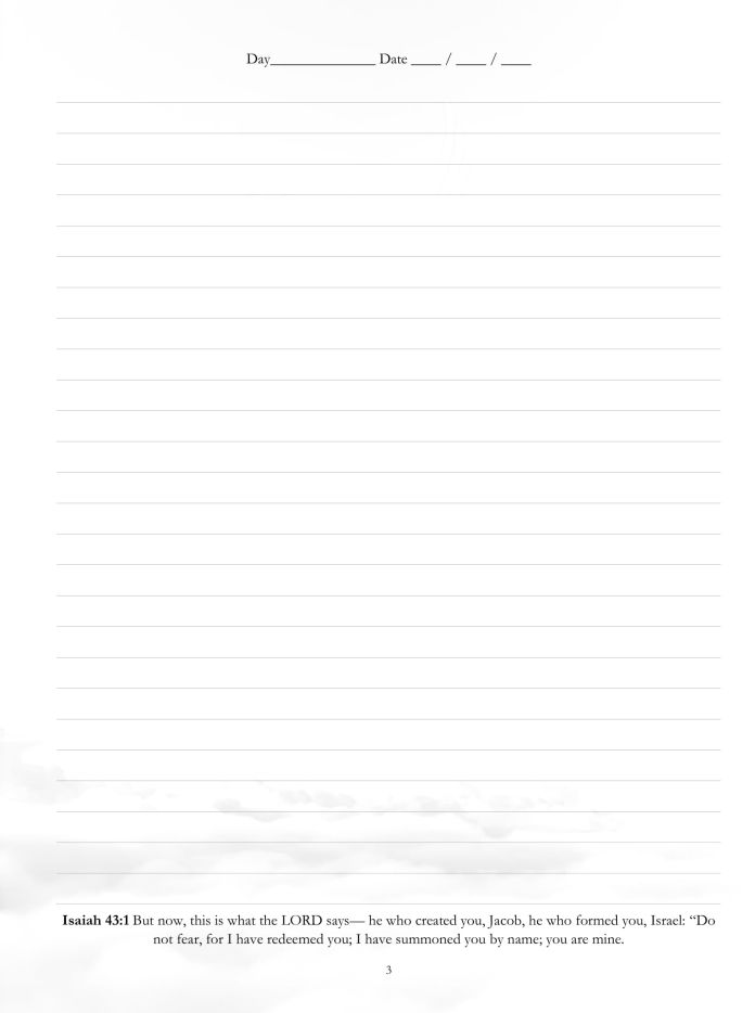 A Believer’s 200 Page Notebook With Inspirational Quotes From The Bible: A Keepsake Notebook For Christians  