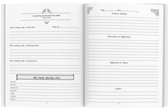 A Believer's 4-Month Bible Study Planner & Journal With Weekly Bible Verse: SOAP Bible Study Journal & Daily Scripture Tracker with quotes from the bible 