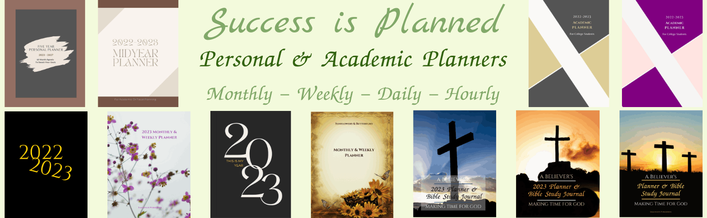 Planners & Notebooks From Success is Planned